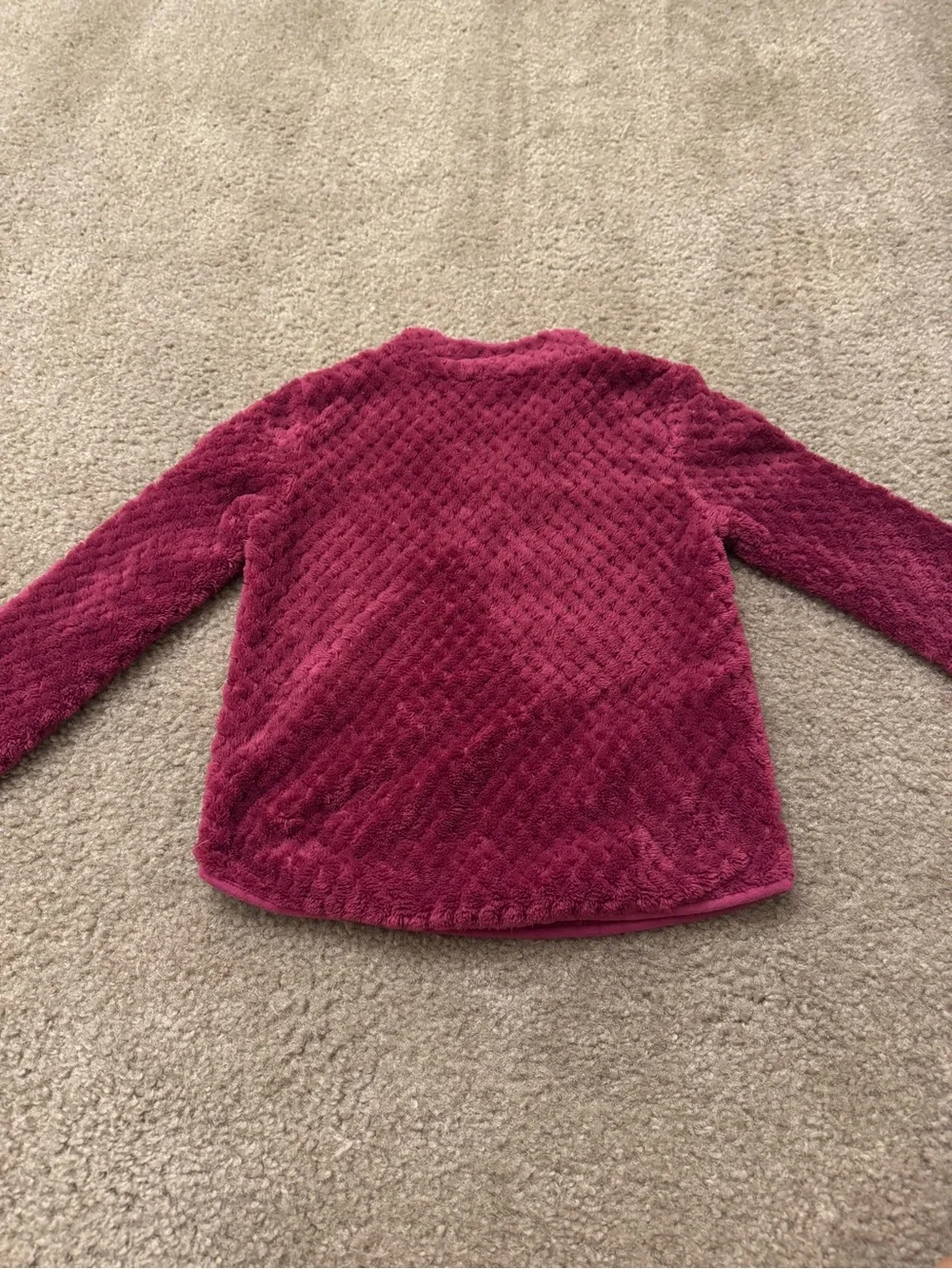 Juicy Couture Plush Half-Zip Turtleneck - Deep Berry Pink